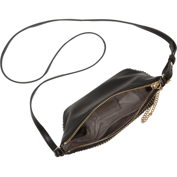 Vince Camuto Zayra Wristlet, Black Bling - Picture 2 of 4